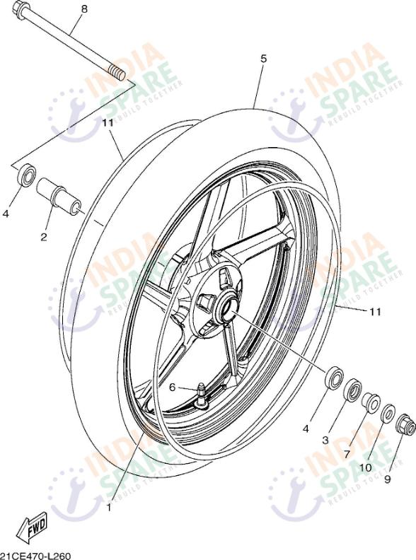 FRONT WHEEL